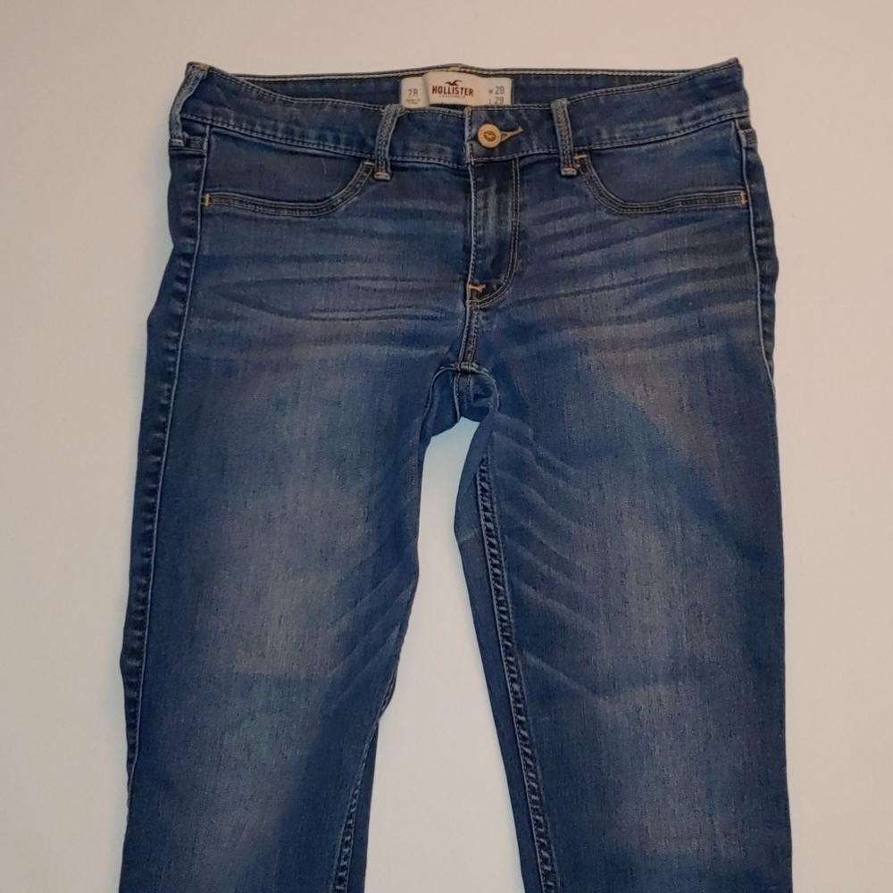 Hollister Med Wash Skinny Leg Jeans